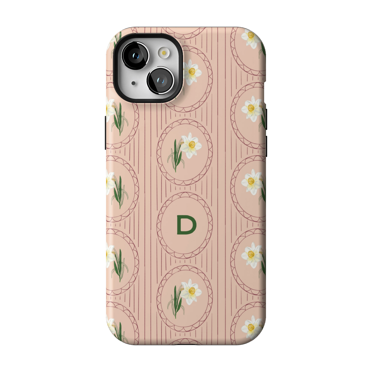 December Birth Month Personalized iPhone Case