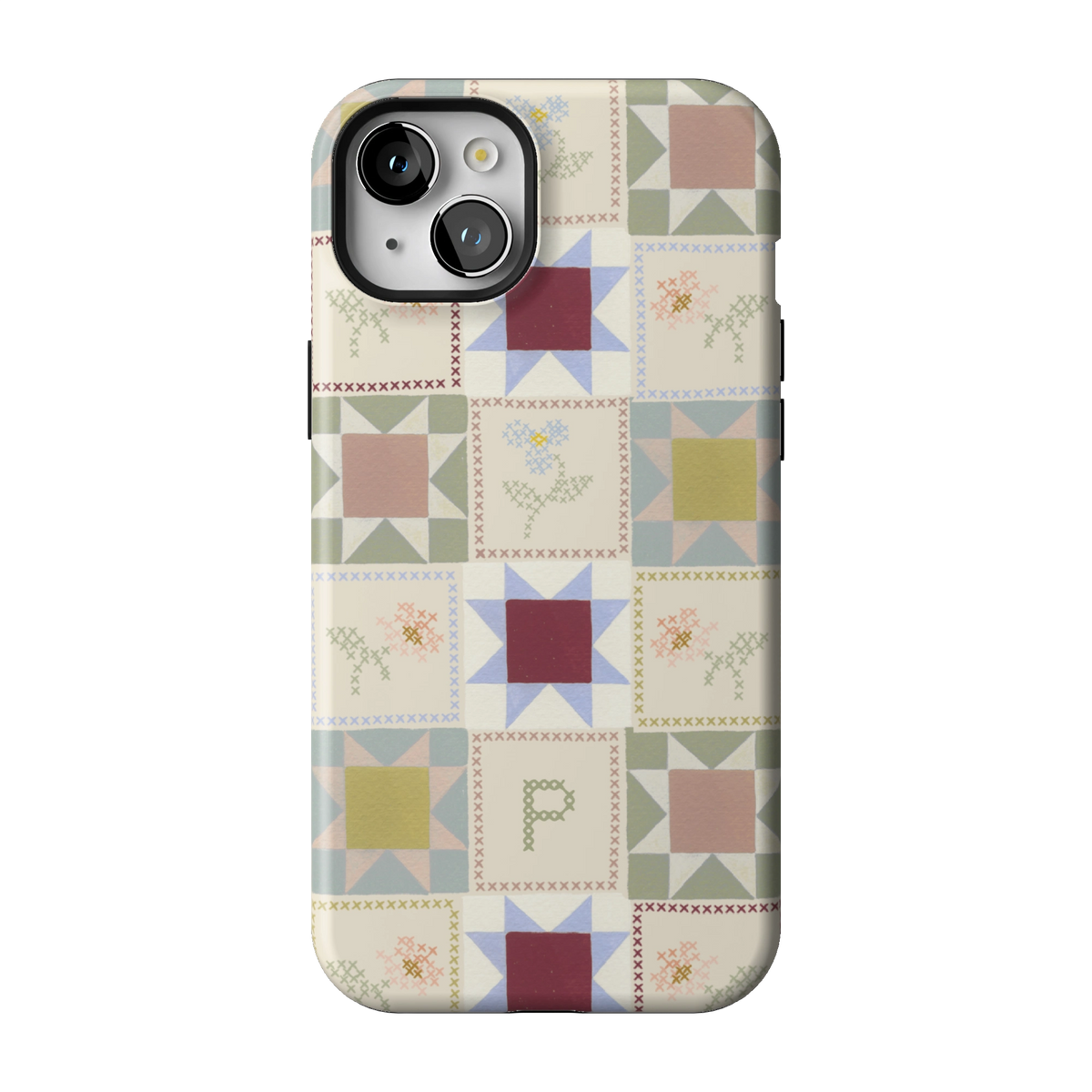 Patchwork Personalized iPhone Case