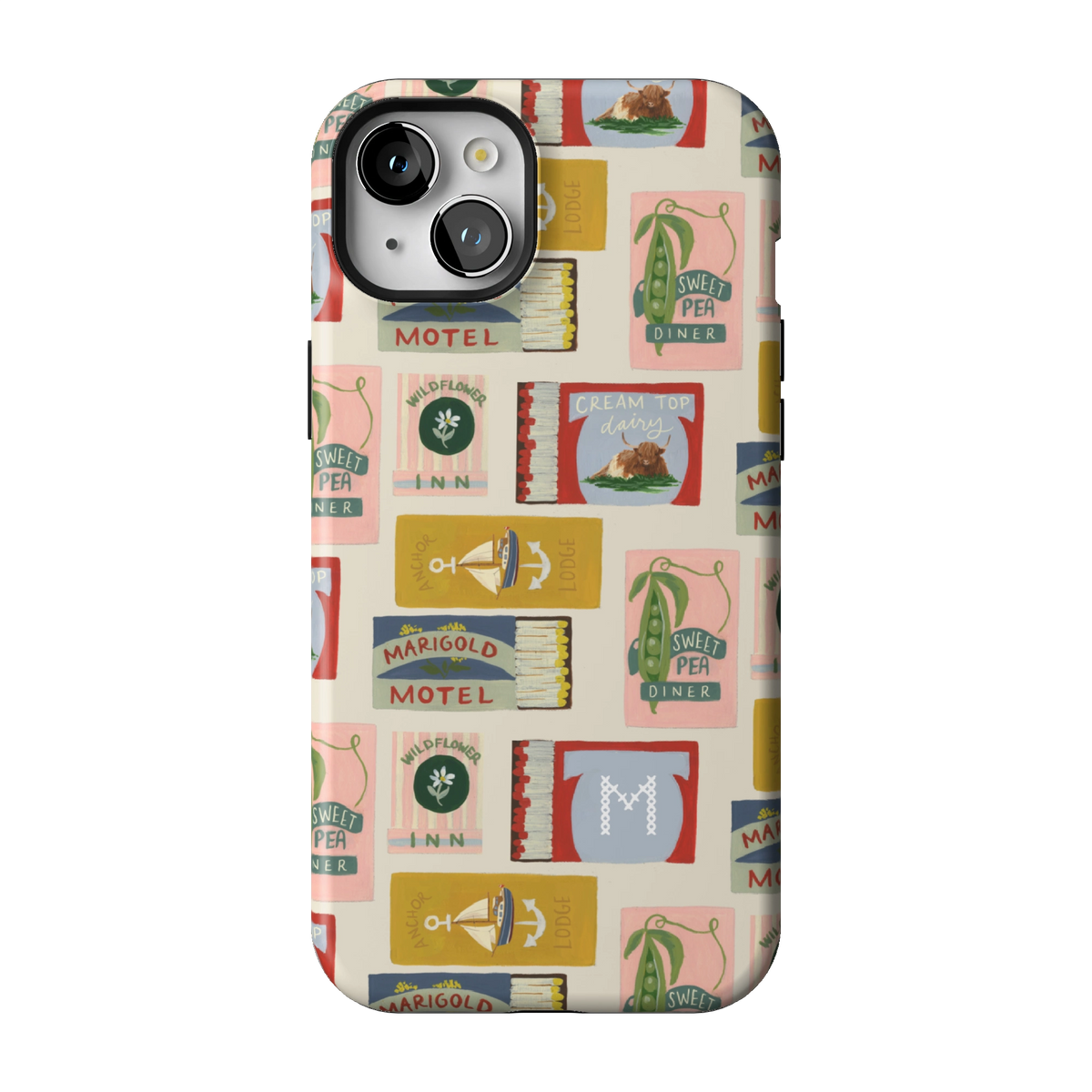 Matchbooks Personalized iPhone Case