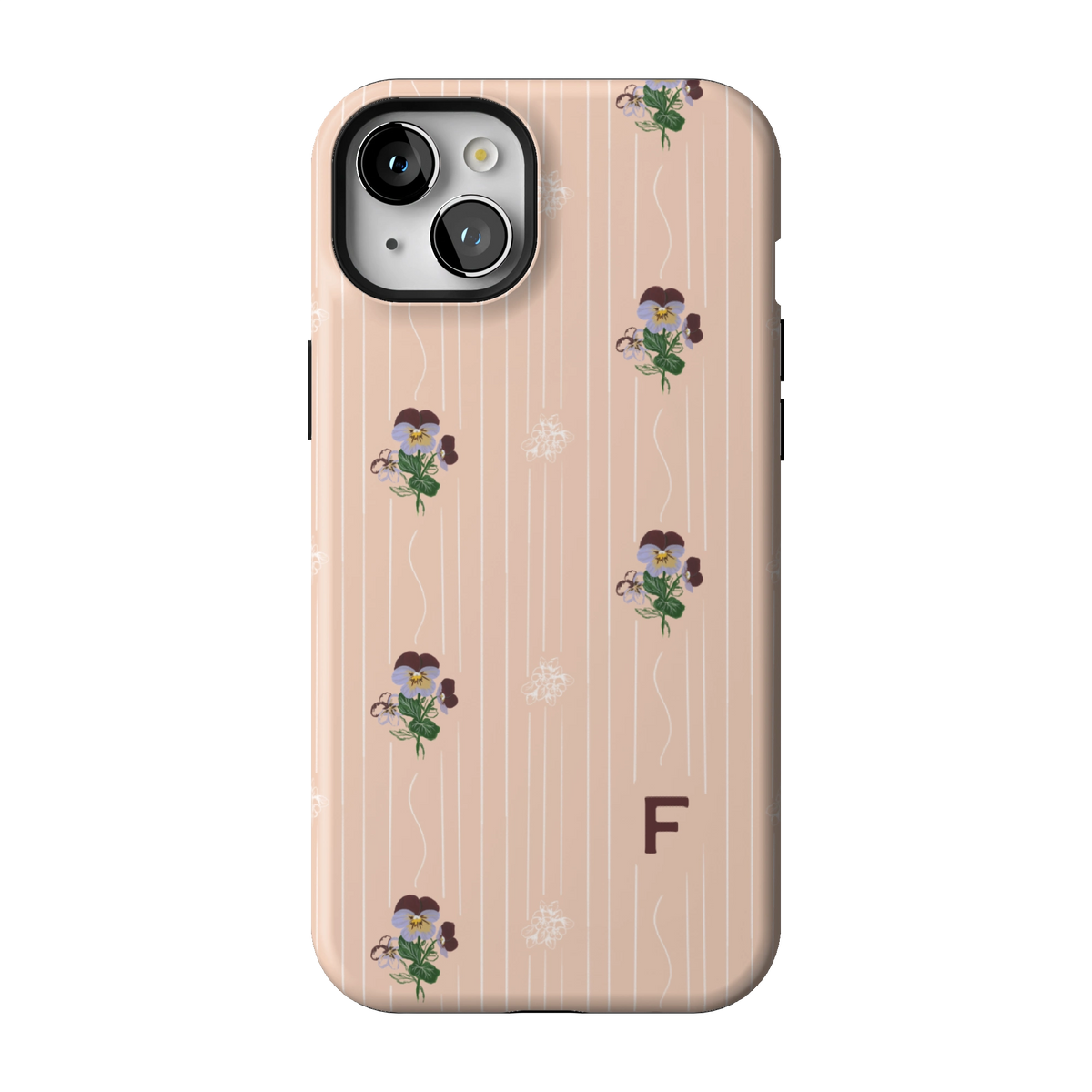 February Birth Month Personalized iPhone Case