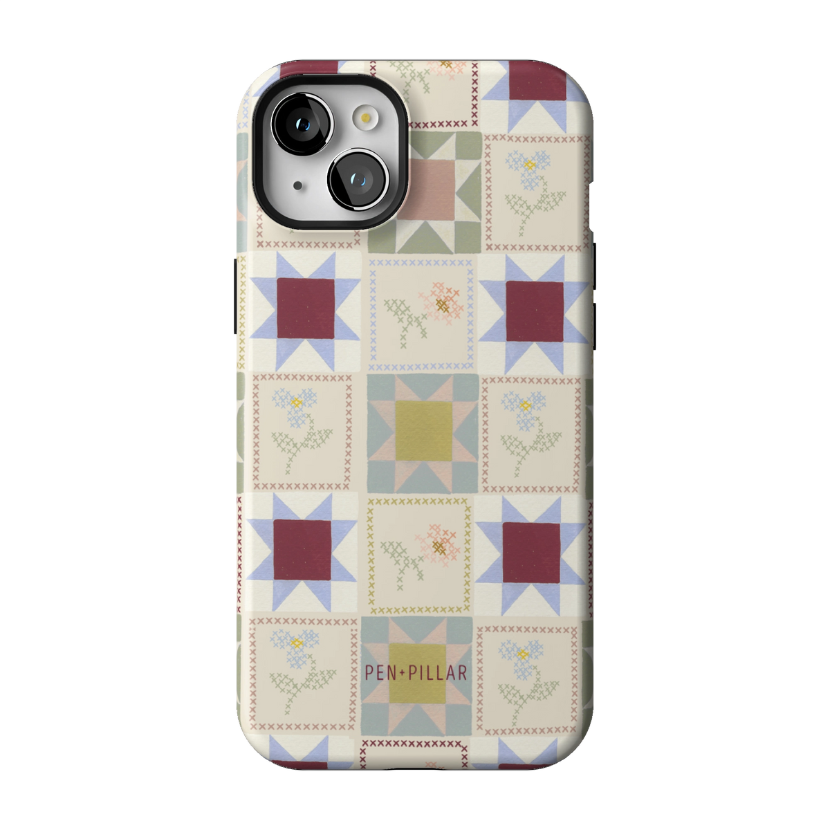 Patchwork iPhone Case