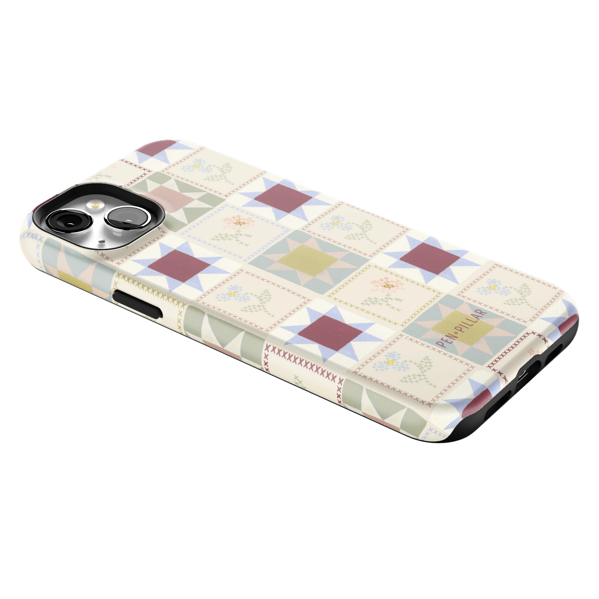 Patchwork iPhone Case