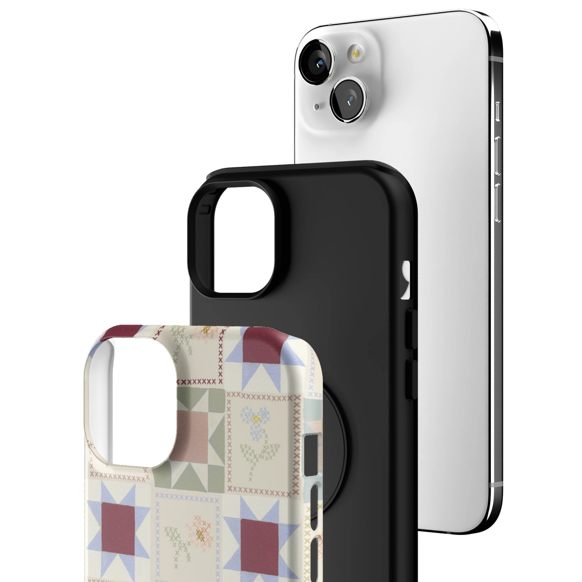 Patchwork iPhone Case