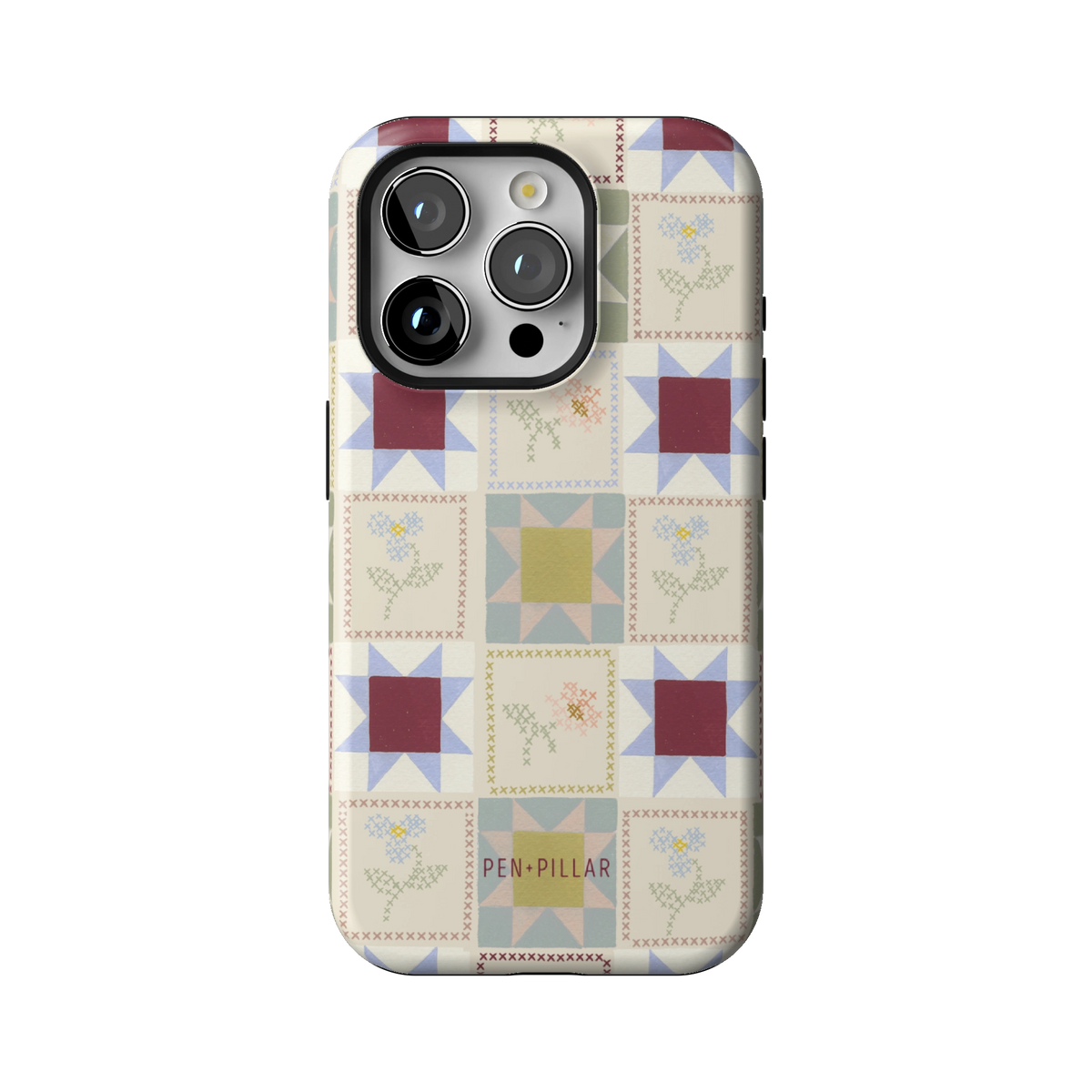 Patchwork iPhone Case