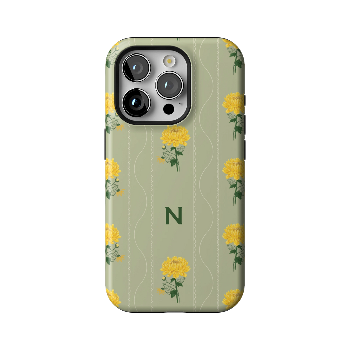 November Birth Month Personalized iPhone Case
