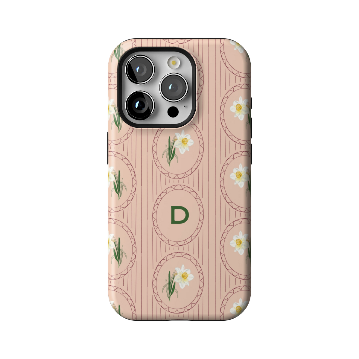 December Birth Month Personalized iPhone Case