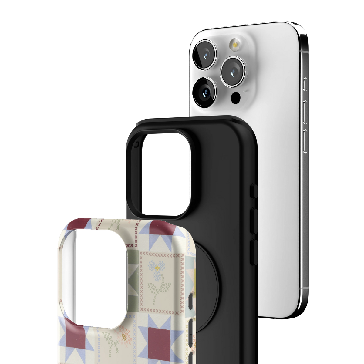 Patchwork iPhone Case