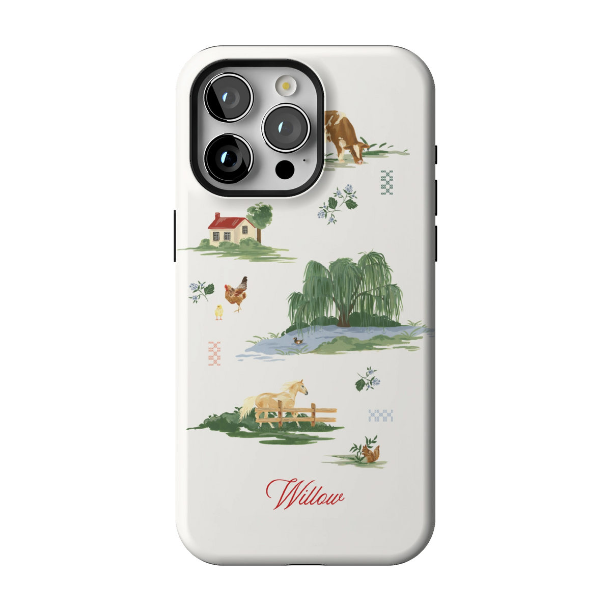 Willow Personalized iPhone Case