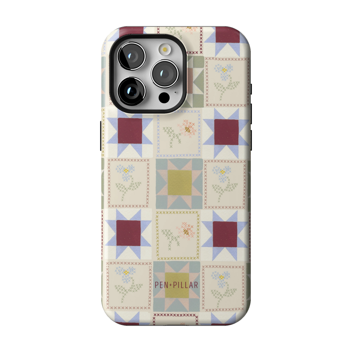 Patchwork iPhone Case