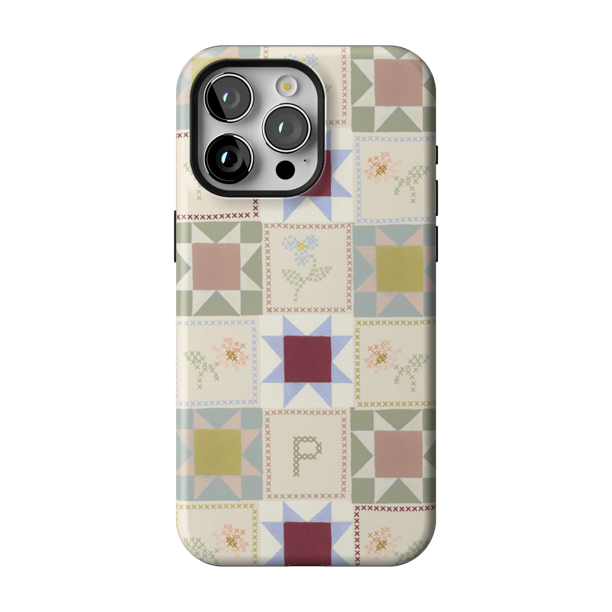 Patchwork Personalized iPhone Case