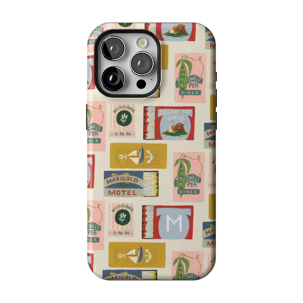 Matchbooks Personalized iPhone Case