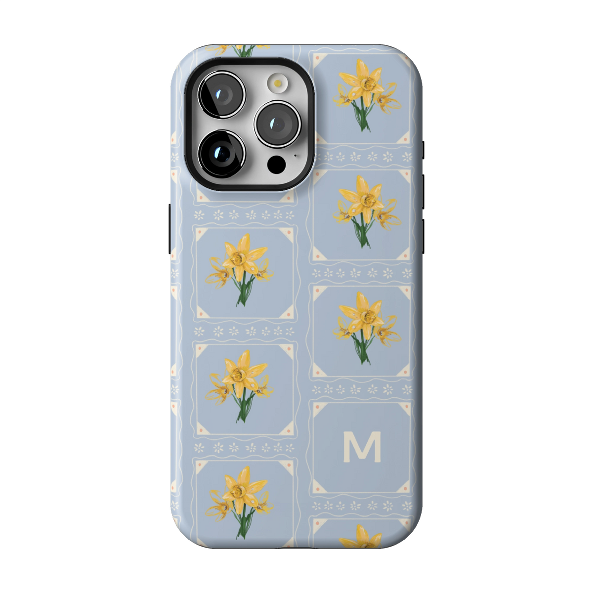 March Birth Month Personalized iPhone Case