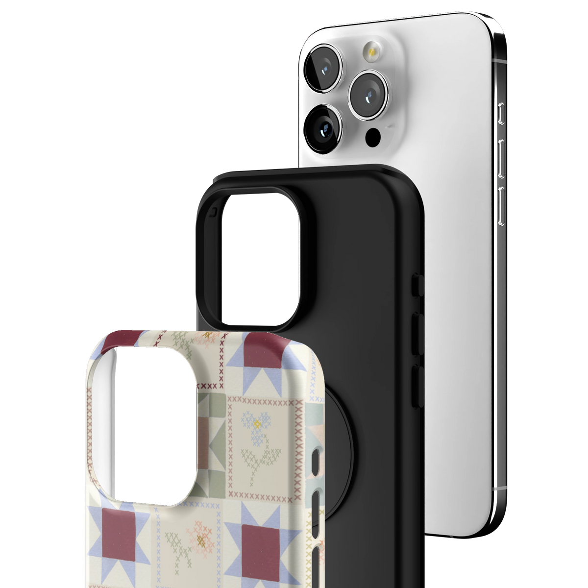 Patchwork iPhone Case
