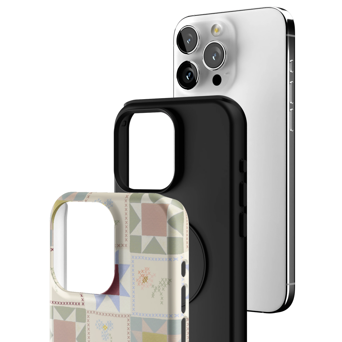Patchwork Personalized iPhone Case
