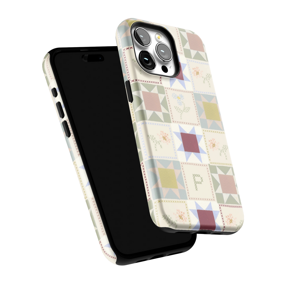 Patchwork Personalized iPhone Case