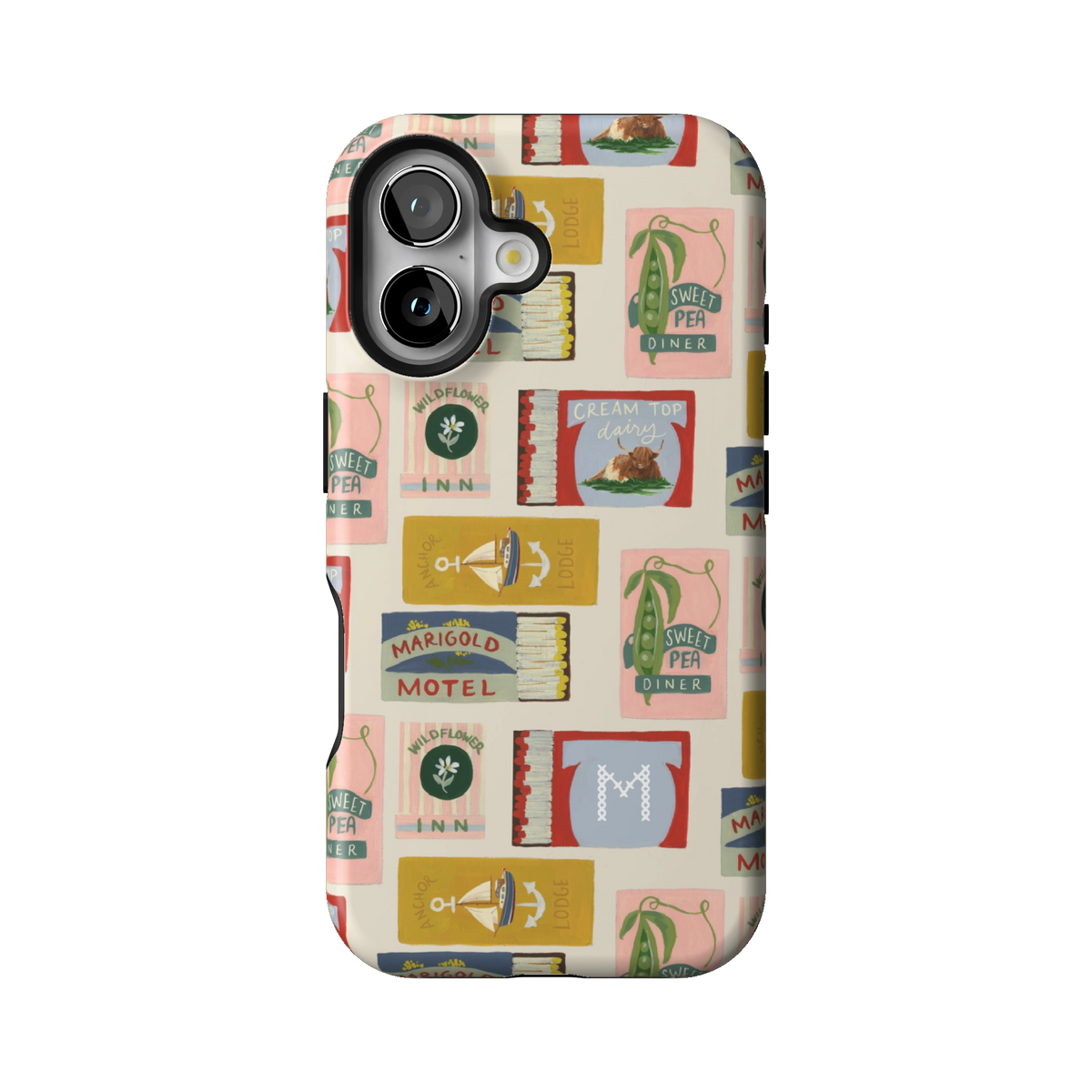 Matchbooks Personalized iPhone Case