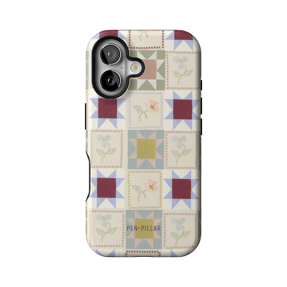 Patchwork iPhone Case