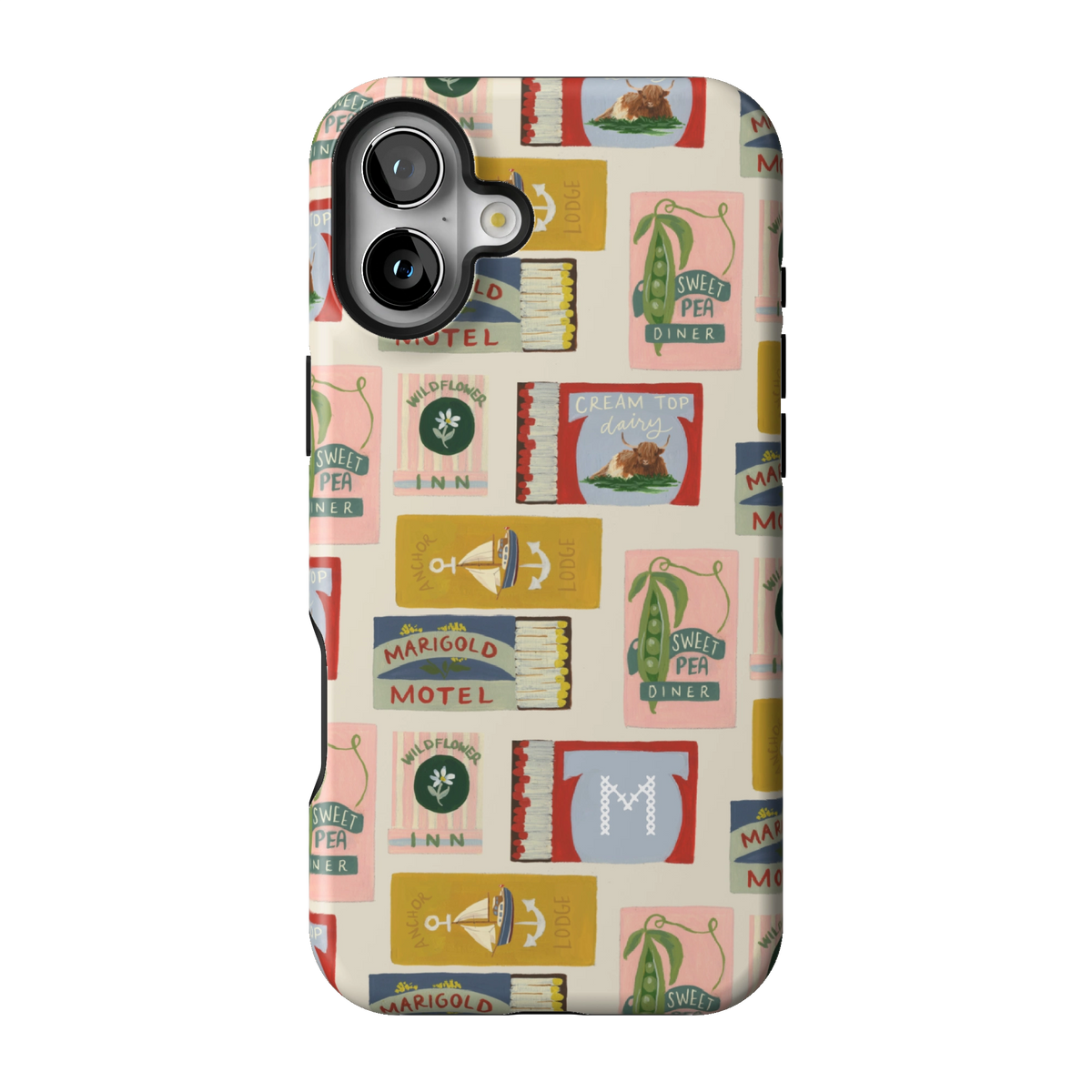 Matchbooks Personalized iPhone Case