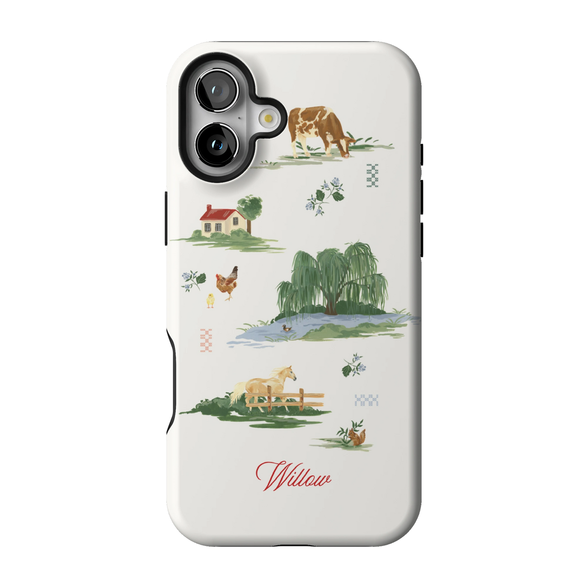 Willow Personalized iPhone Case
