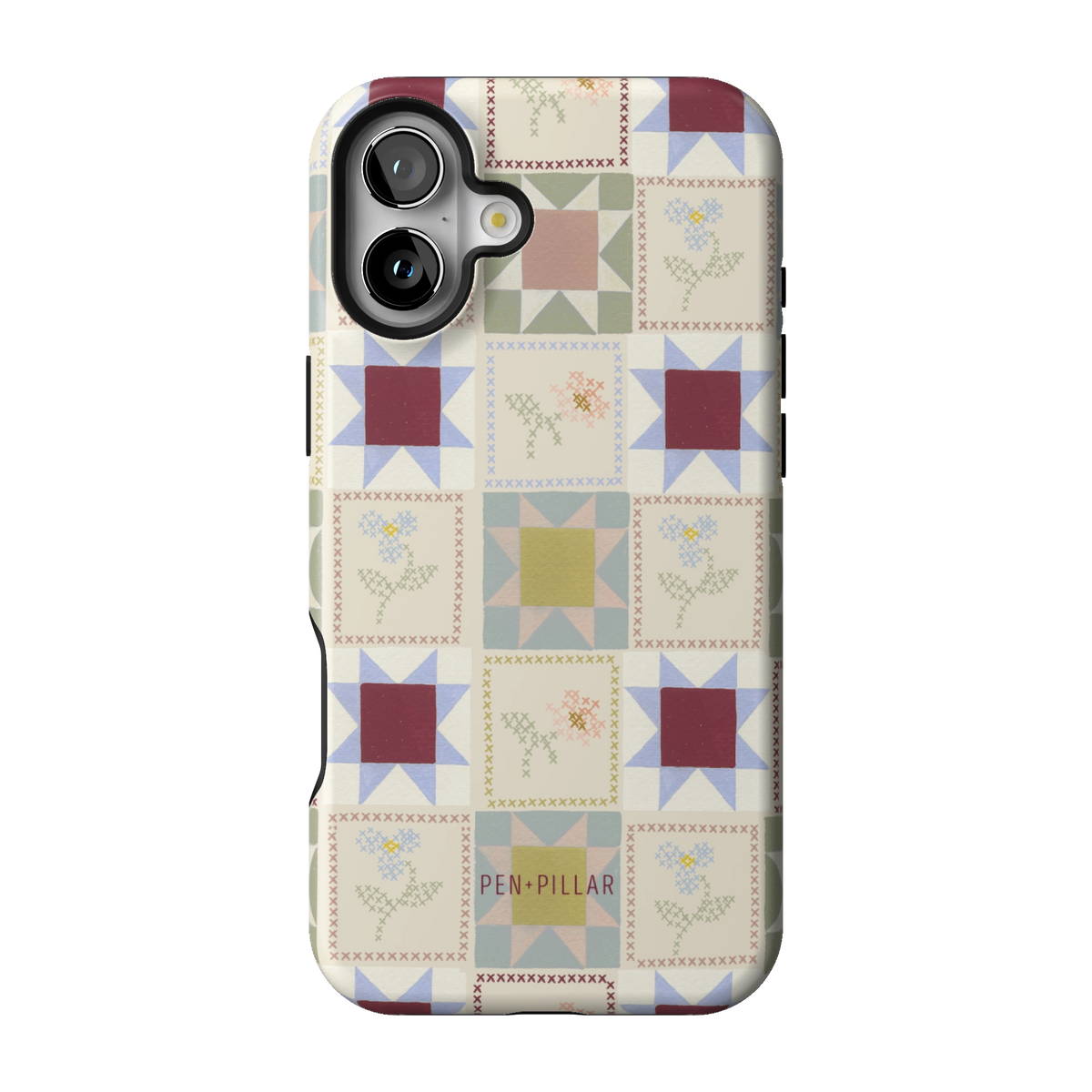 Patchwork iPhone Case