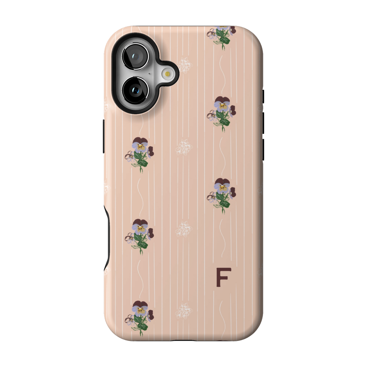 February Birth Month Personalized iPhone Case