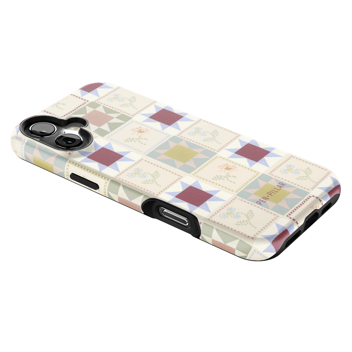 Patchwork iPhone Case