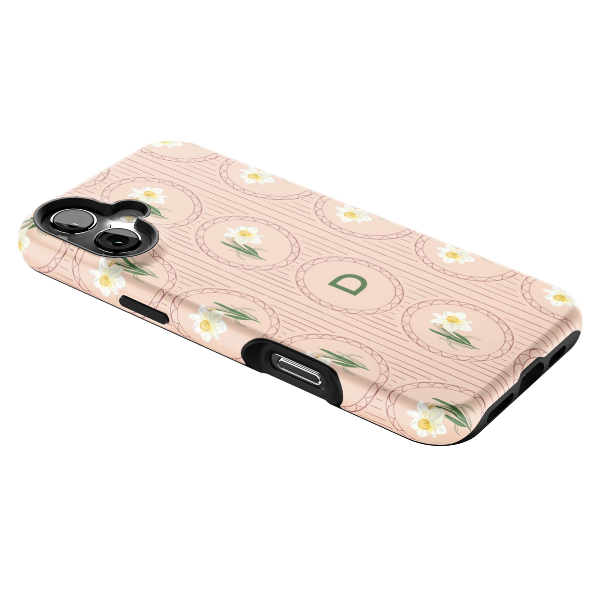 December Birth Month Personalized iPhone Case