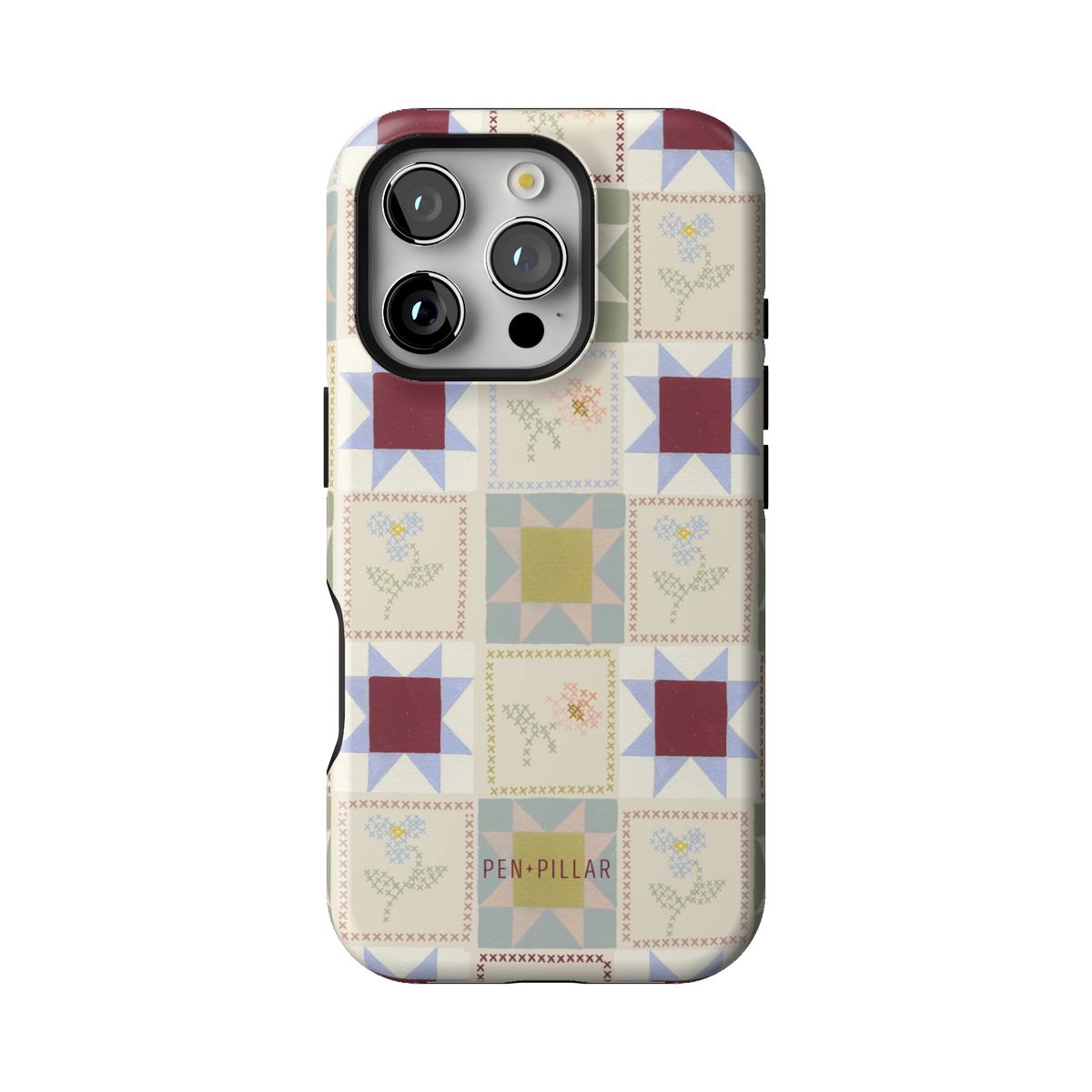Patchwork iPhone Case