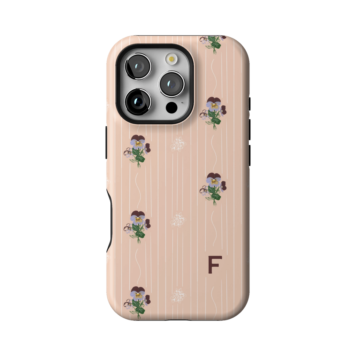 February Birth Month Personalized iPhone Case