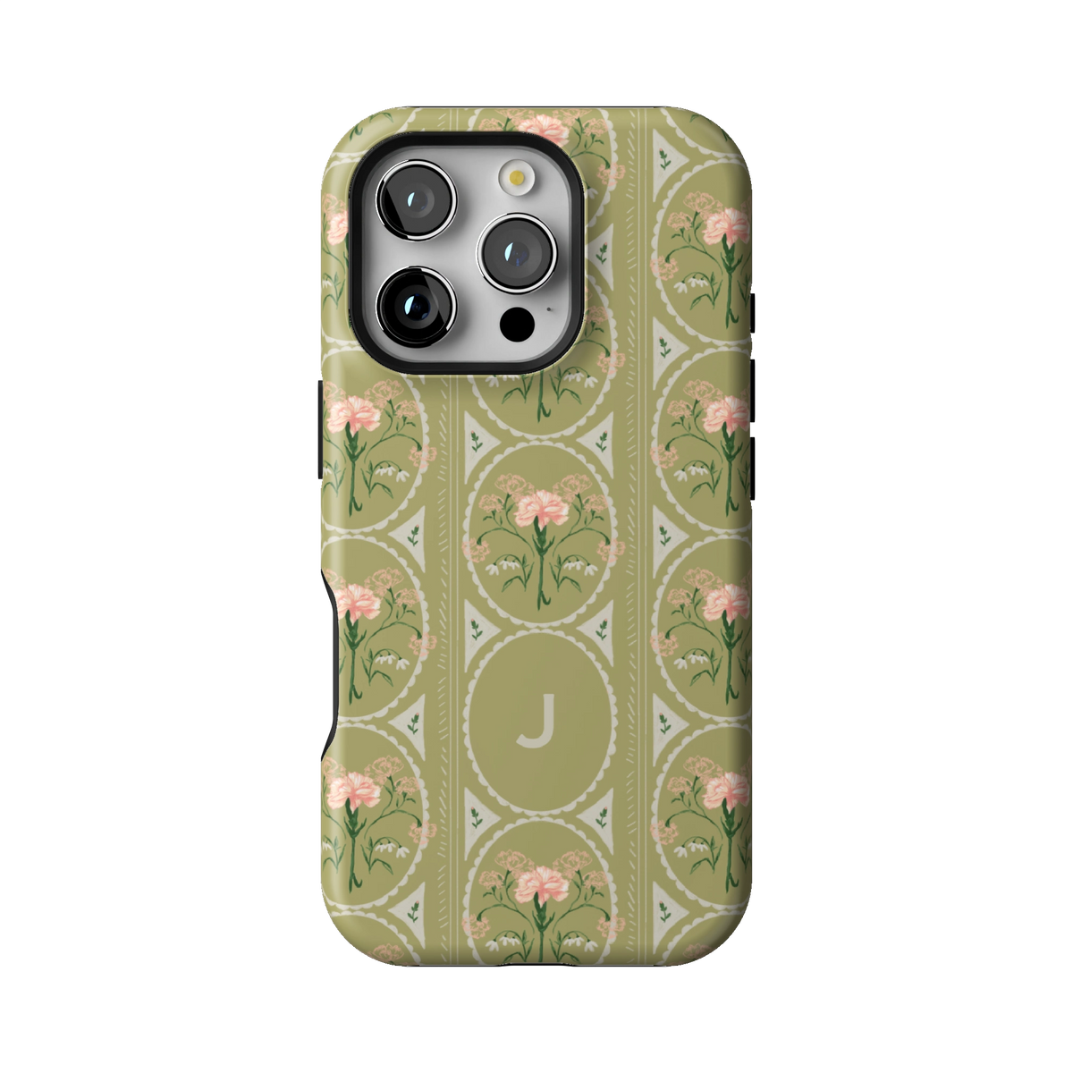 January Birth Month Personalized iPhone Case