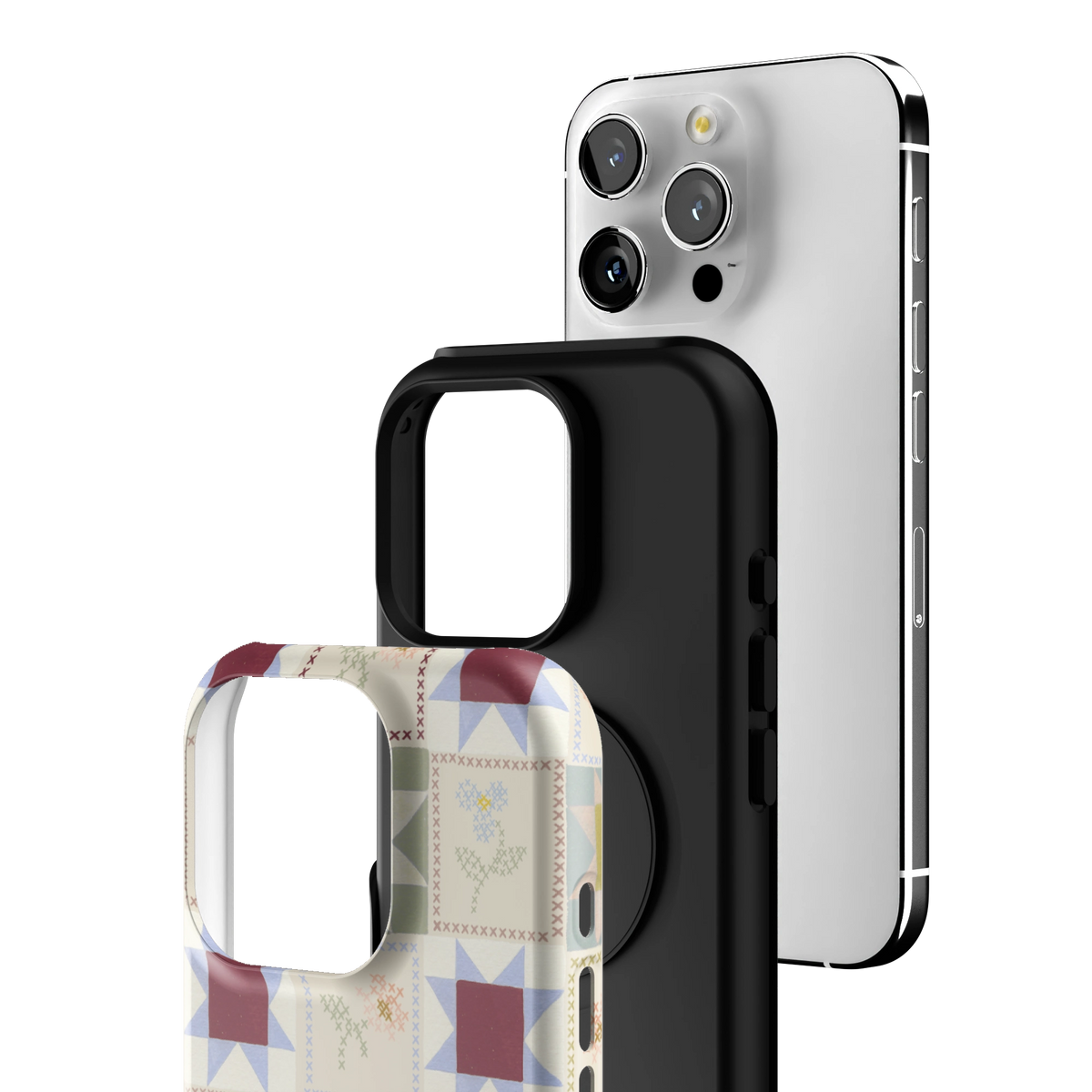 Patchwork iPhone Case