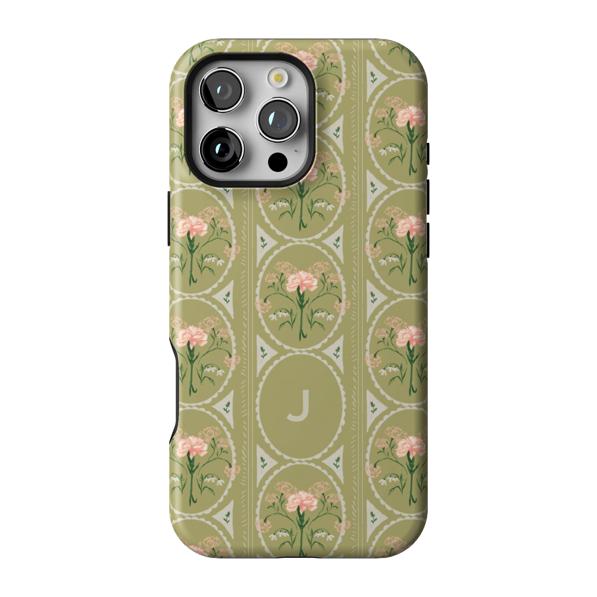January Birth Month Personalized iPhone Case