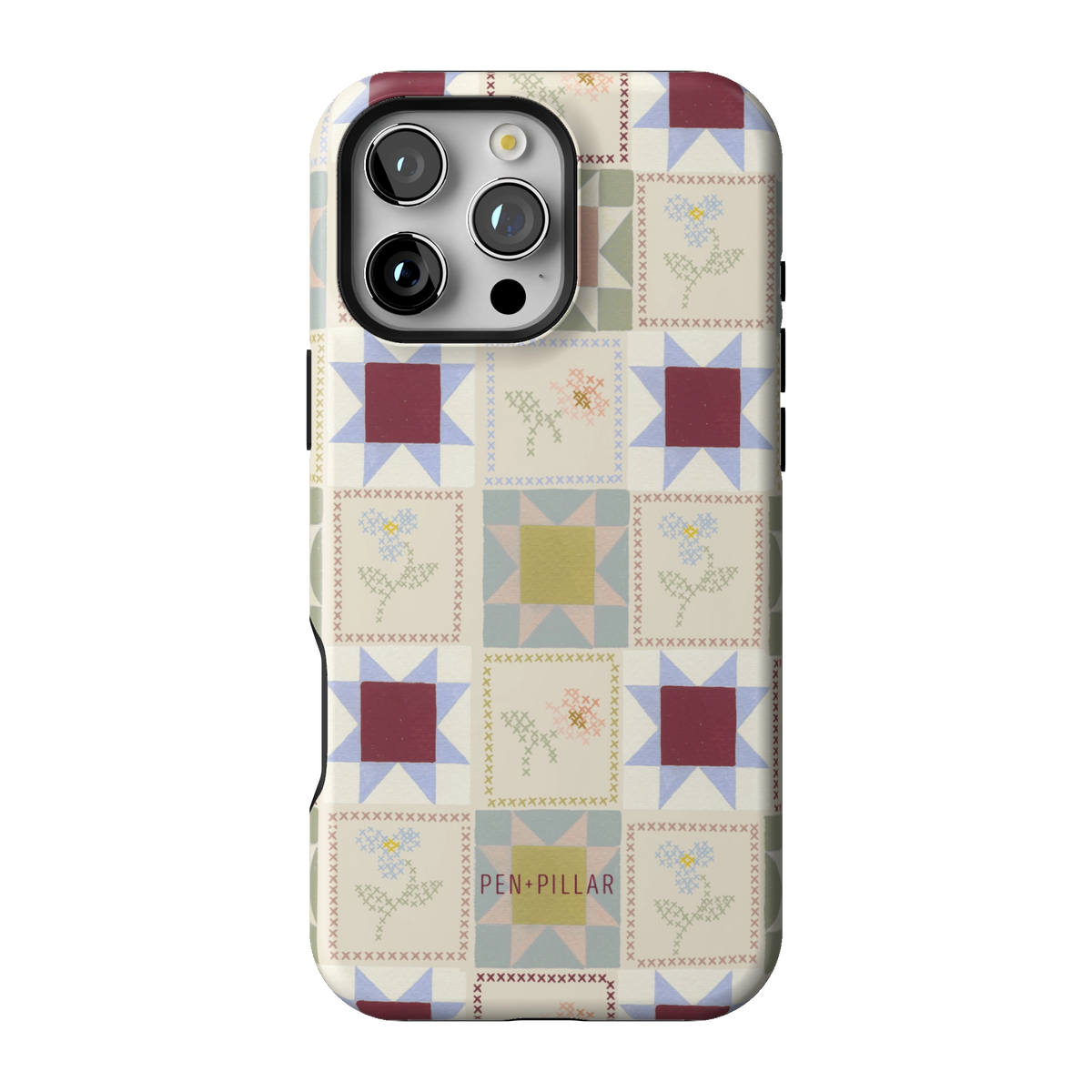 Patchwork iPhone Case