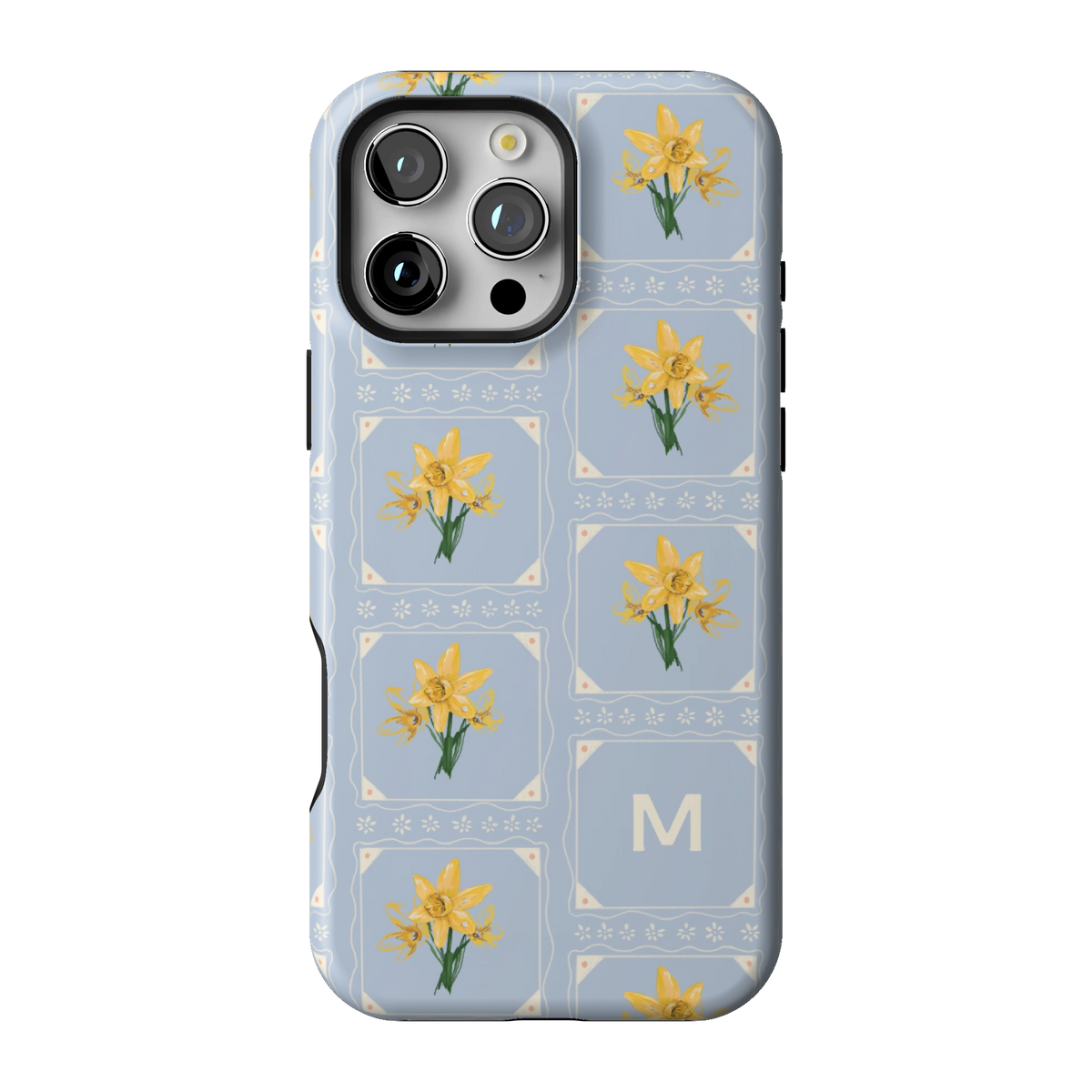 March Birth Month Personalized iPhone Case