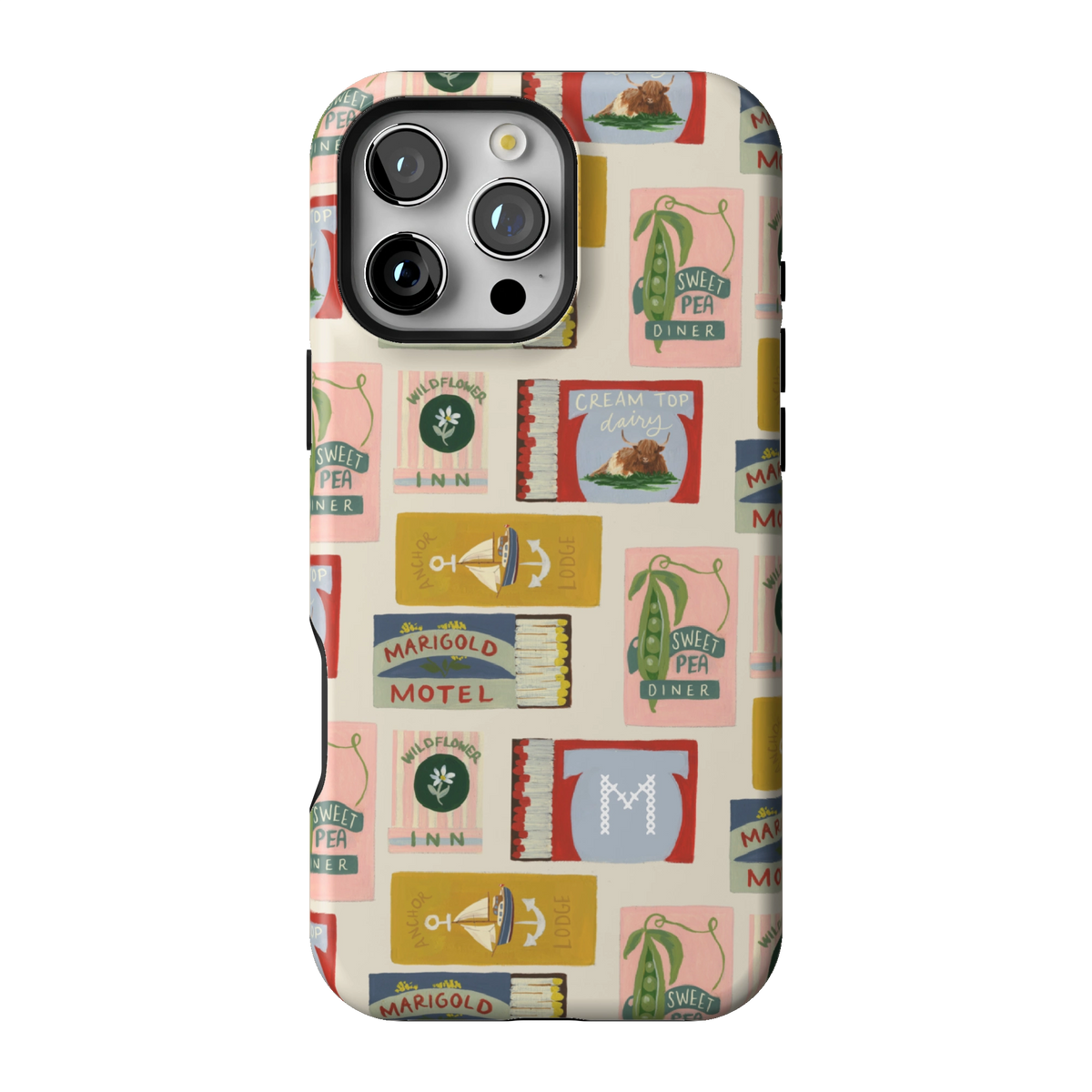 Matchbooks Personalized iPhone Case