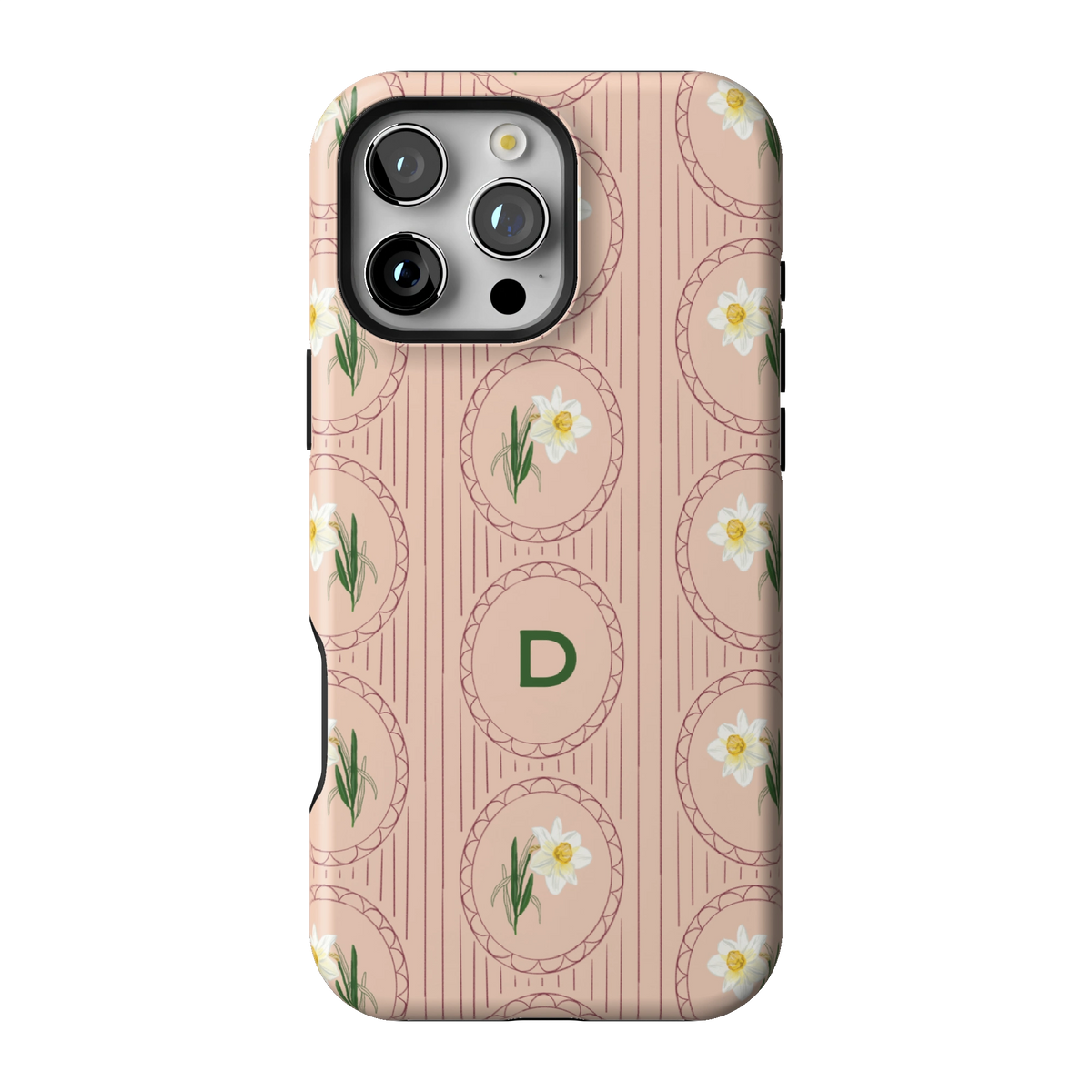 December Birth Month Personalized iPhone Case