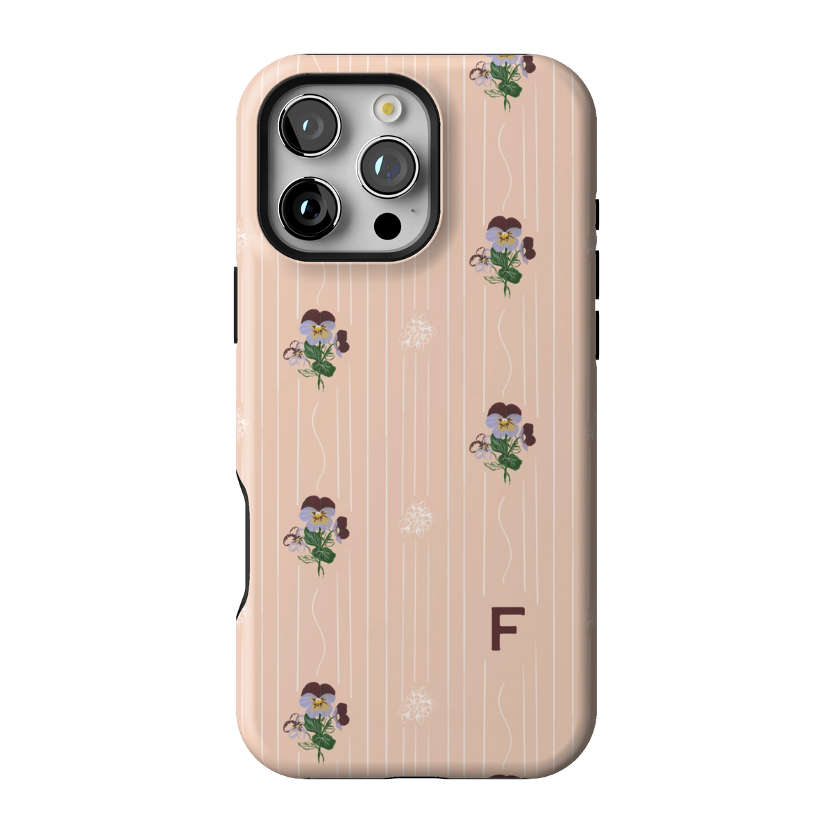 February Birth Month Personalized iPhone Case