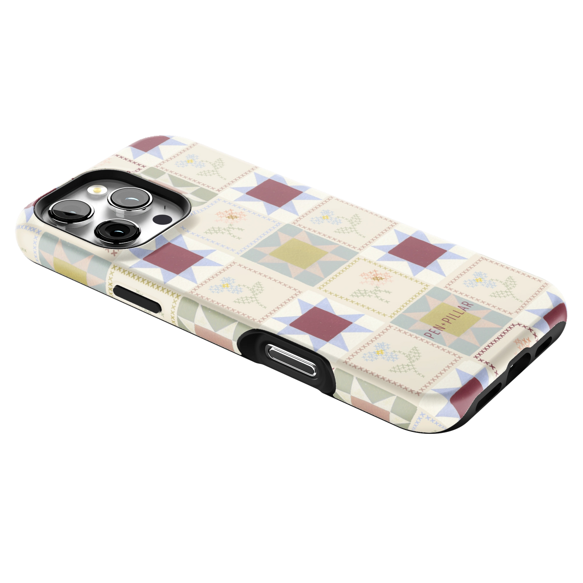 Patchwork iPhone Case