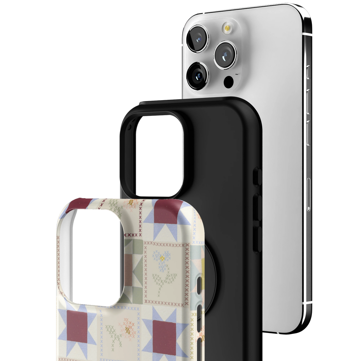 Patchwork iPhone Case