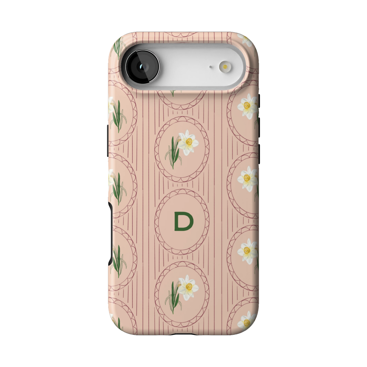 December Birth Month Personalized iPhone Case