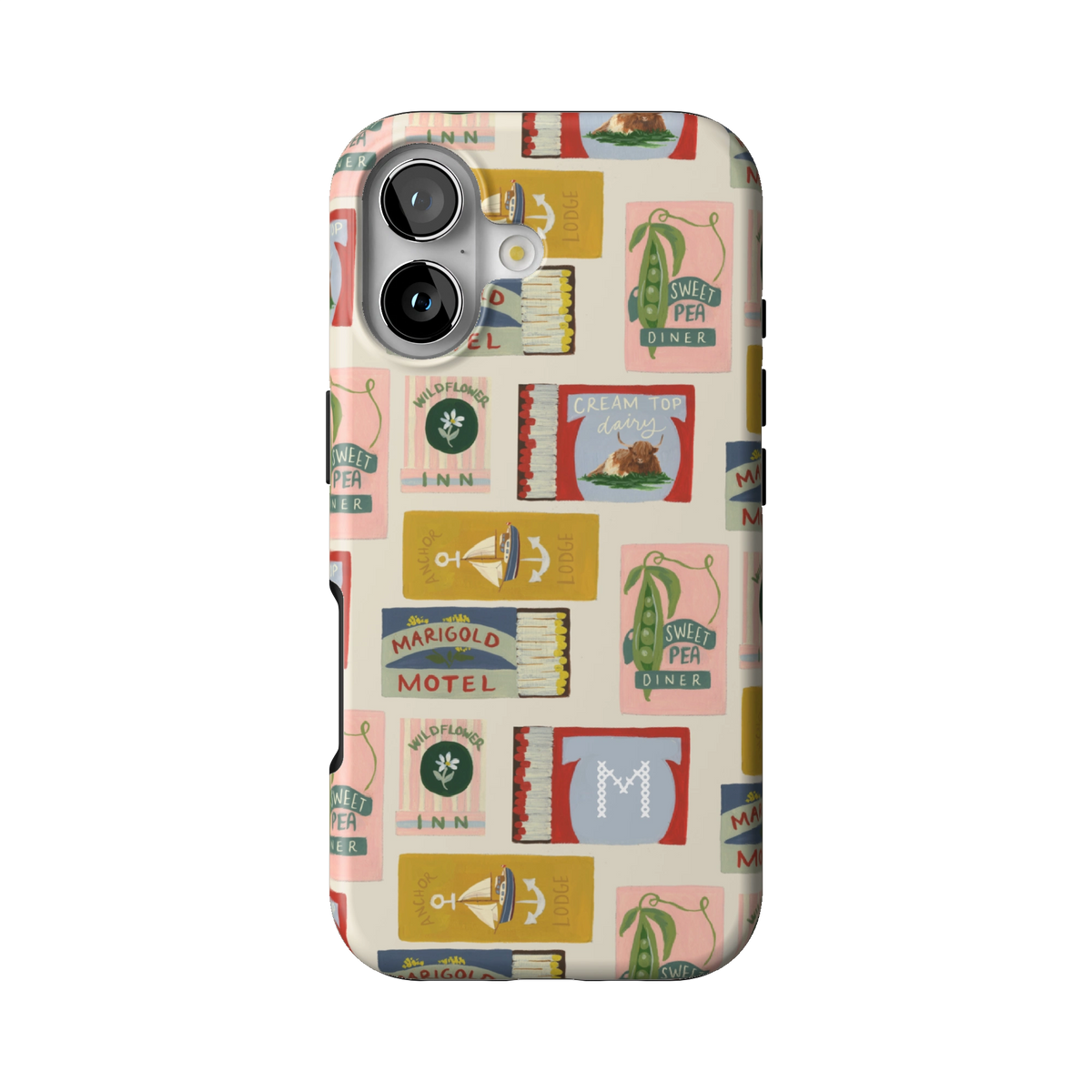 Matchbooks Personalized iPhone Case