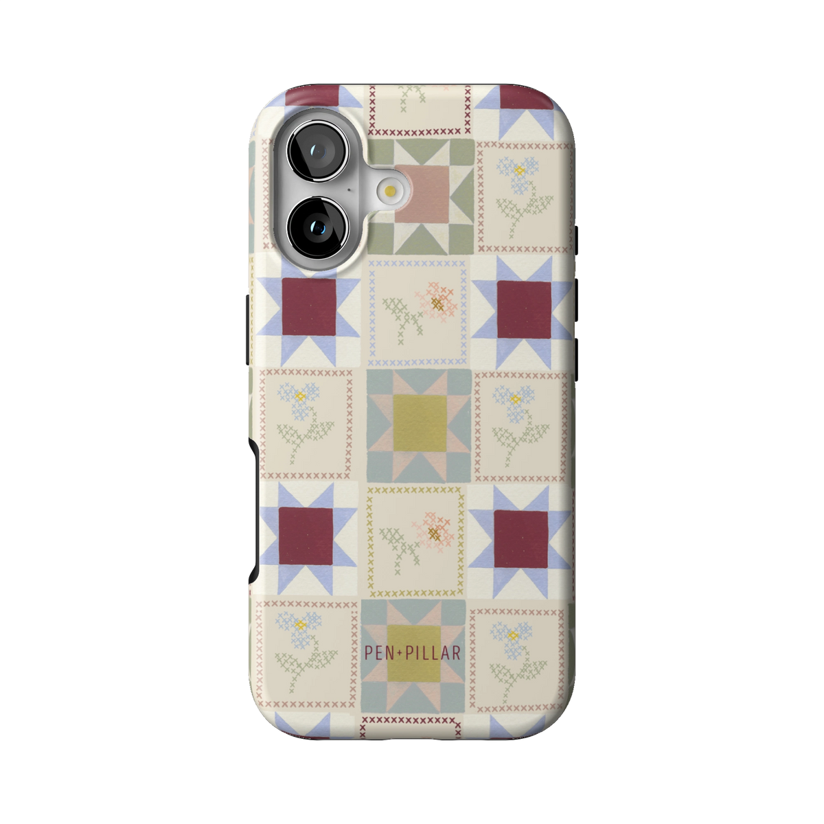 Patchwork iPhone Case