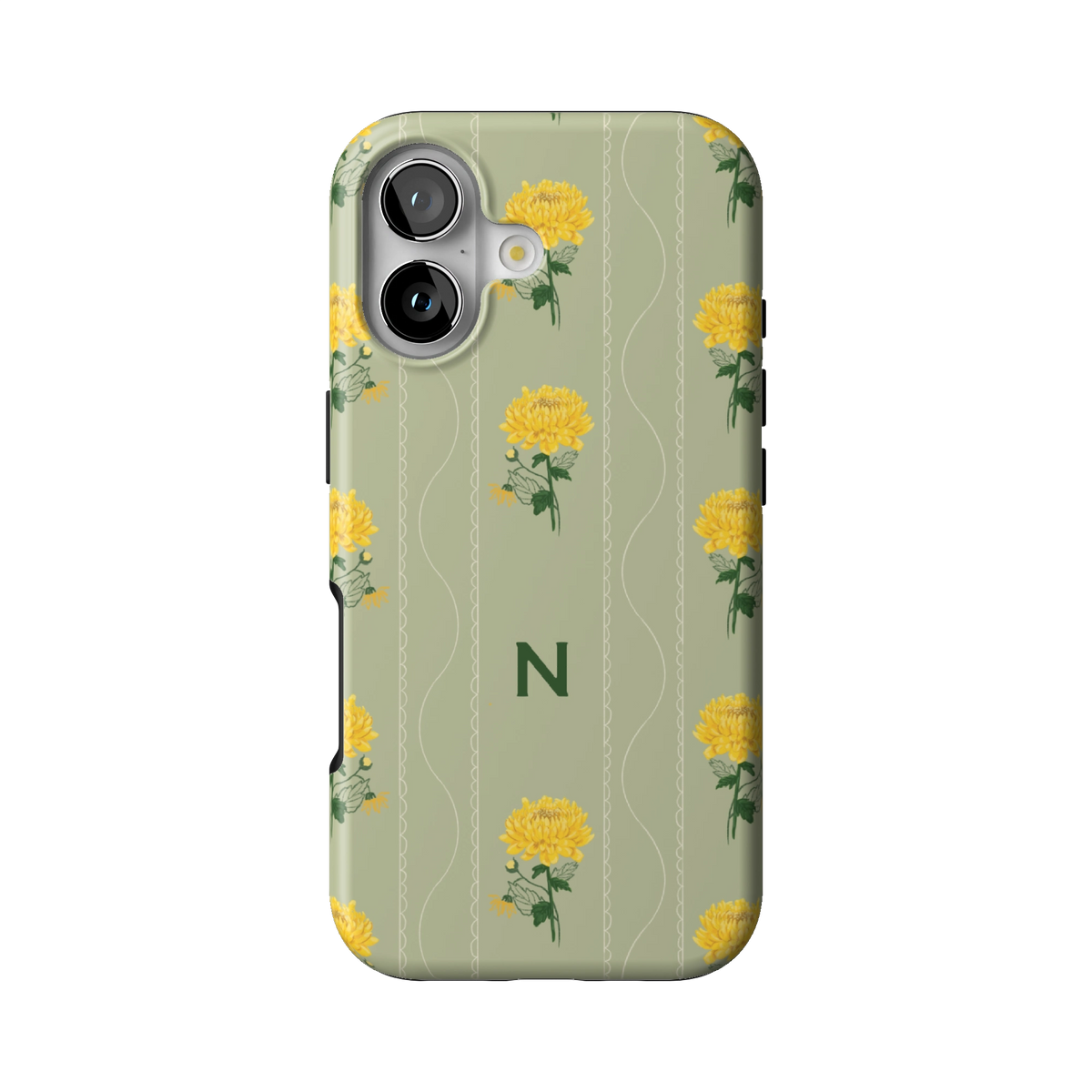 November Birth Month Personalized iPhone Case
