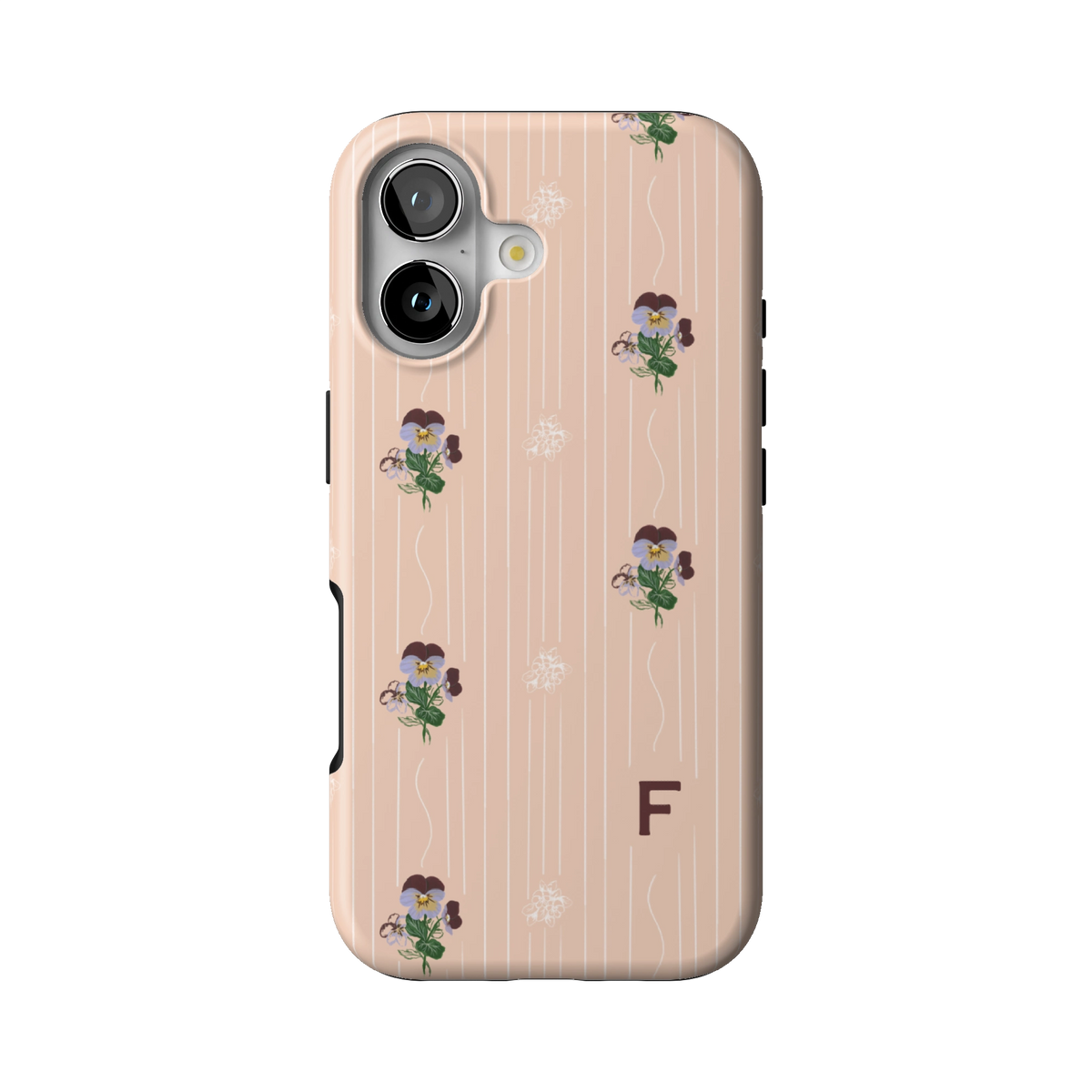 February Birth Month Personalized iPhone Case