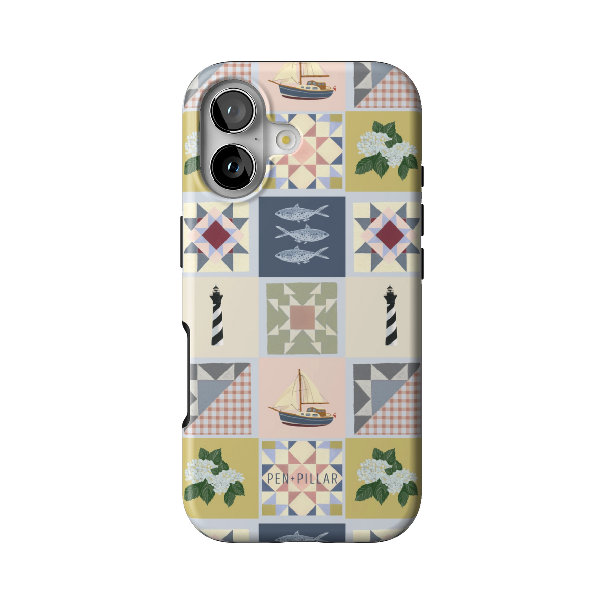 Coastal Quilt iPhone Case