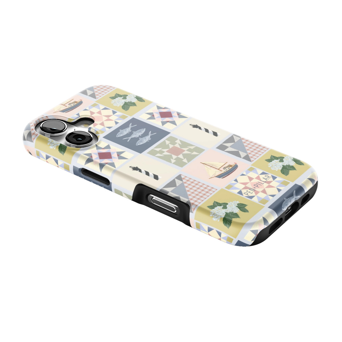Coastal Quilt iPhone Case