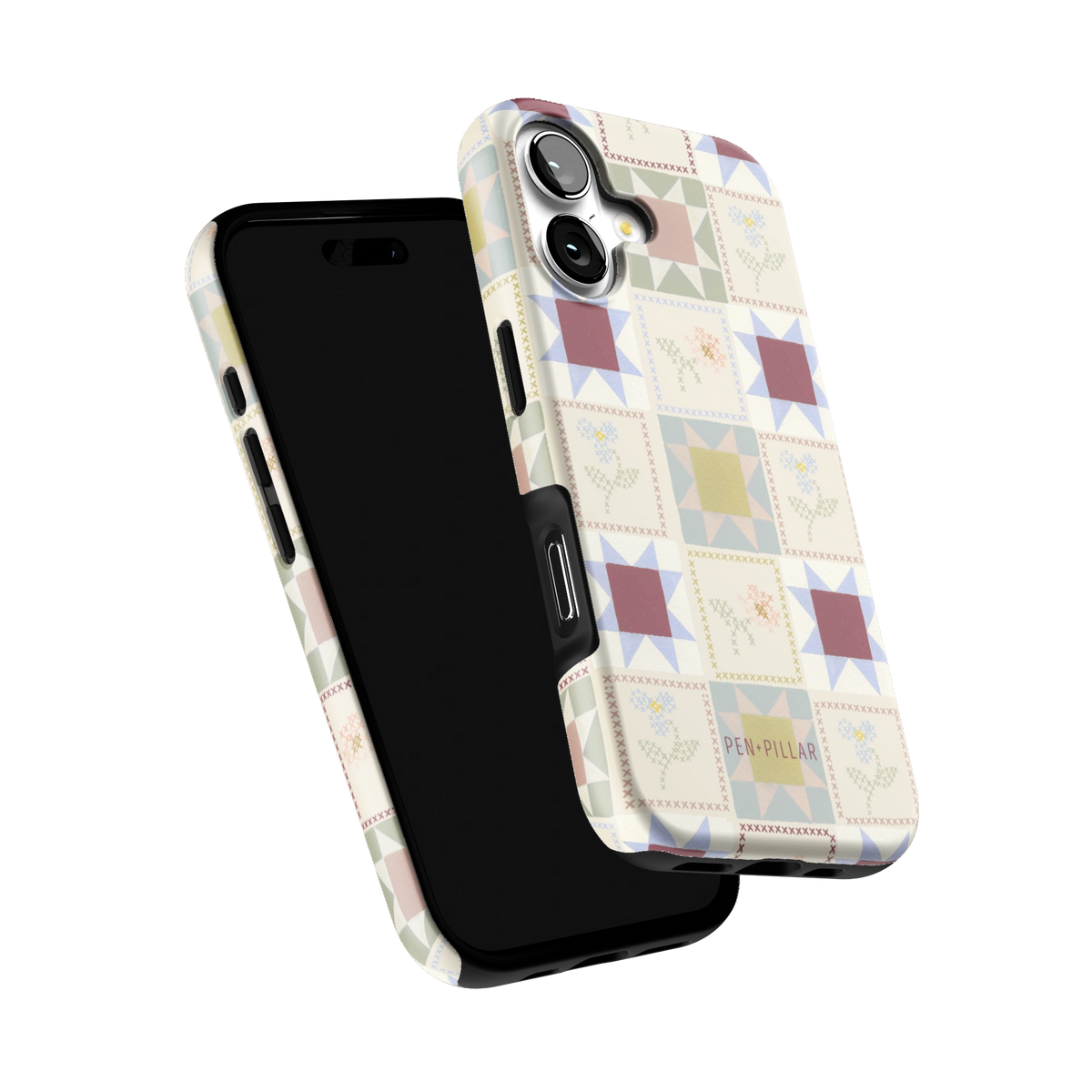 Patchwork iPhone Case