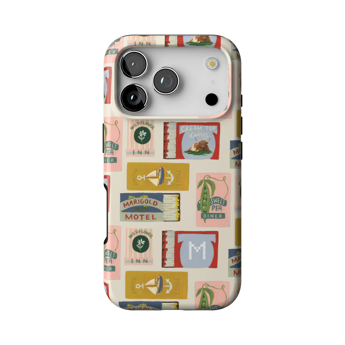 Matchbooks Personalized iPhone Case