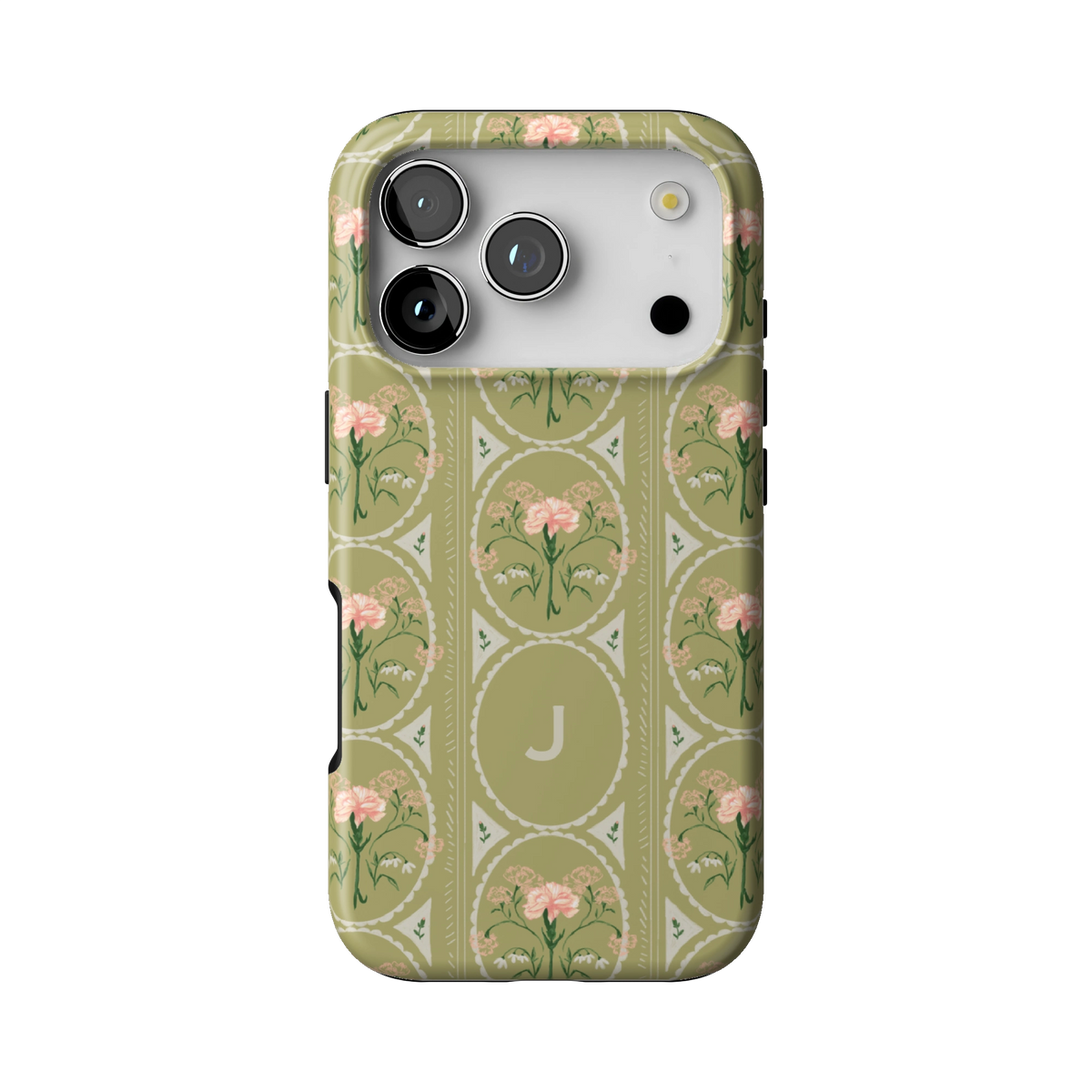 January Birth Month Personalized iPhone Case