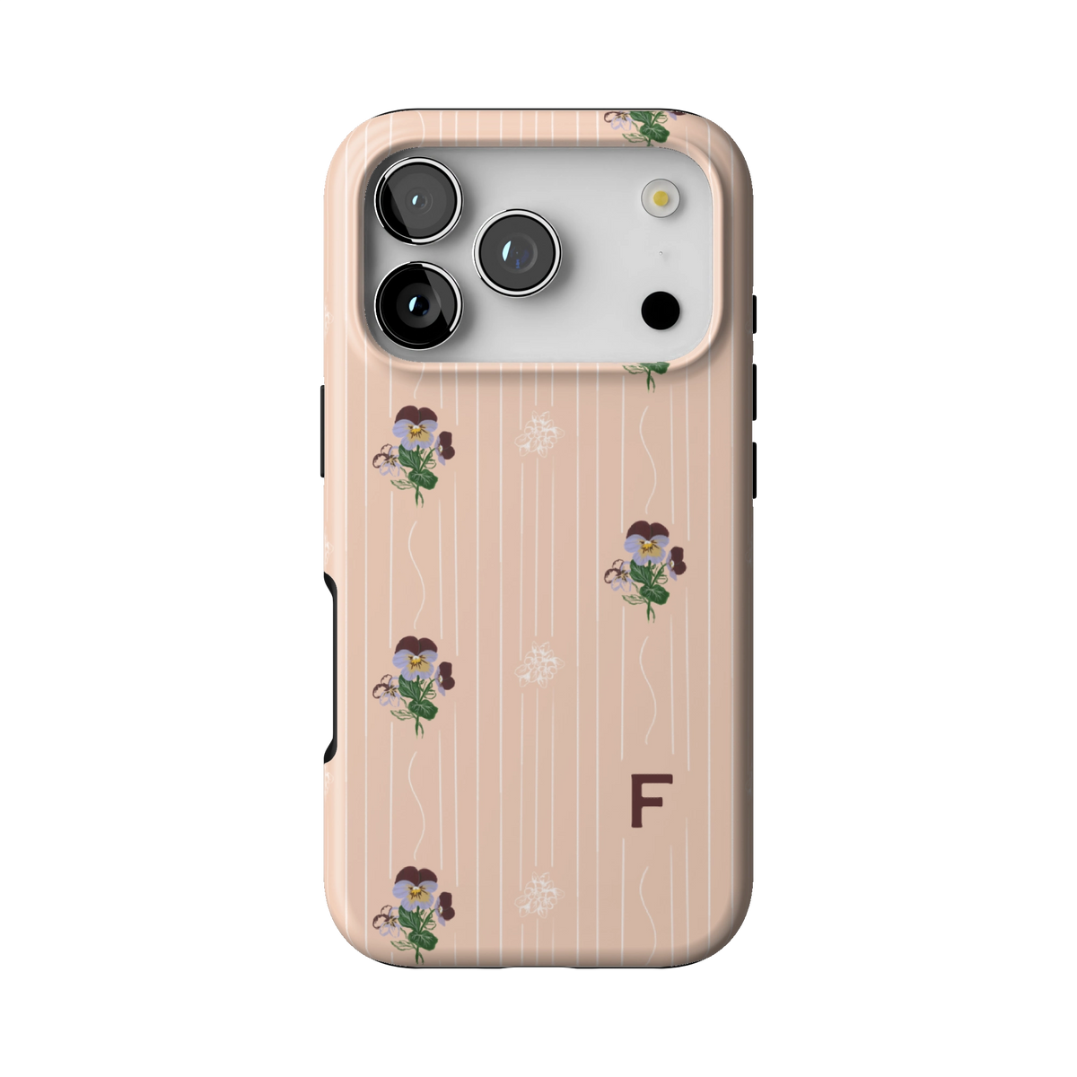February Birth Month Personalized iPhone Case